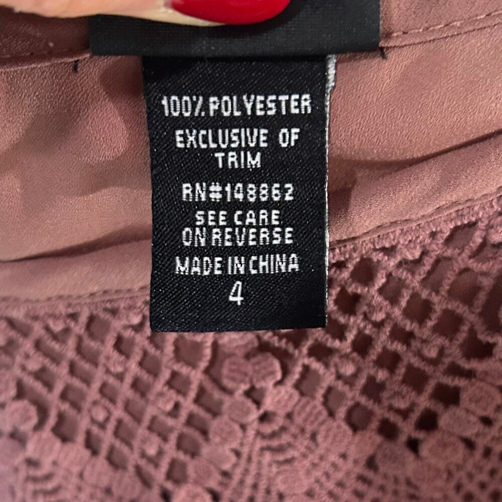 Torrid Lace Detail Tank Top Camisole Size 4 - Picture 5 of 8